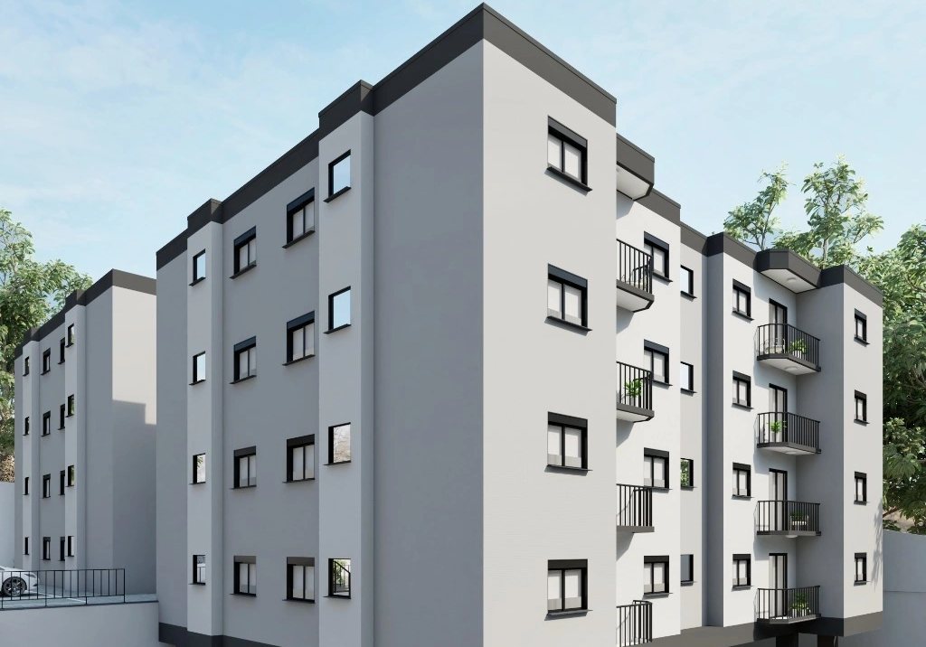Edifício residencial multipavimento projetado pela MW Engenharia